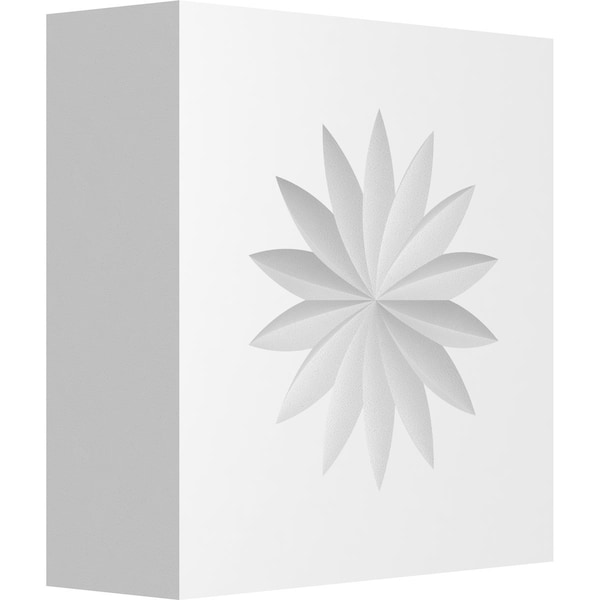 Ekena Millwork Standard Sedgwick Flower Rosette With Square Edge, 3"W x 3"H x 1"P ROSP030X030X100SDG09 - main